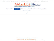 Tablet Screenshot of mohawkltd.com